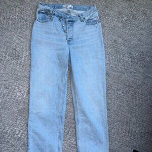 Abercrombie & Fitch Curve Love High Rise Dad Jean